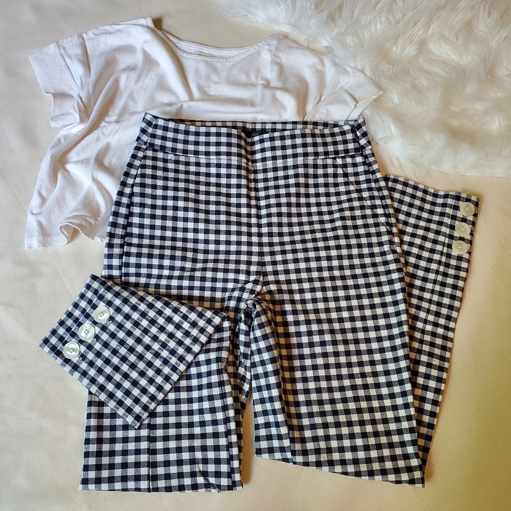 J.Crew Remi Gingham Pants, 4